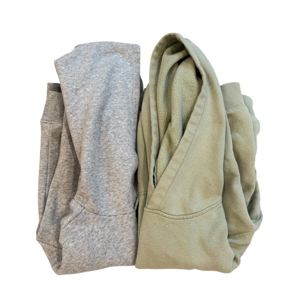 Other - Boys Sweatshirt Bundle - Sage Green and Heather Gray size medium
